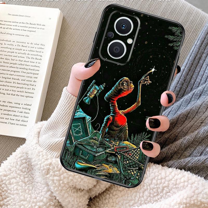 E.T. the Extra-Terrestrial Case For OPPO Reno 12F 12 13 11 F 8T 7 8 10 Pro OPPO Find X8 X6 Pro X3 X5 Lite Cover Fundas
