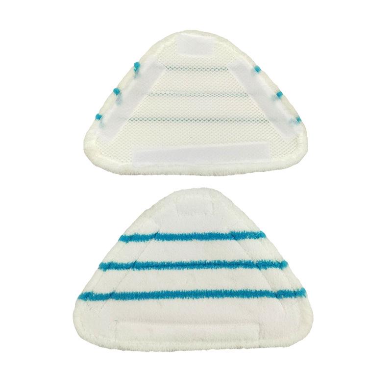 Compatible Triangle Mop Head for H2O Steam Mop - Hook-and-Loop Fiber Cleaning Pad Replacement