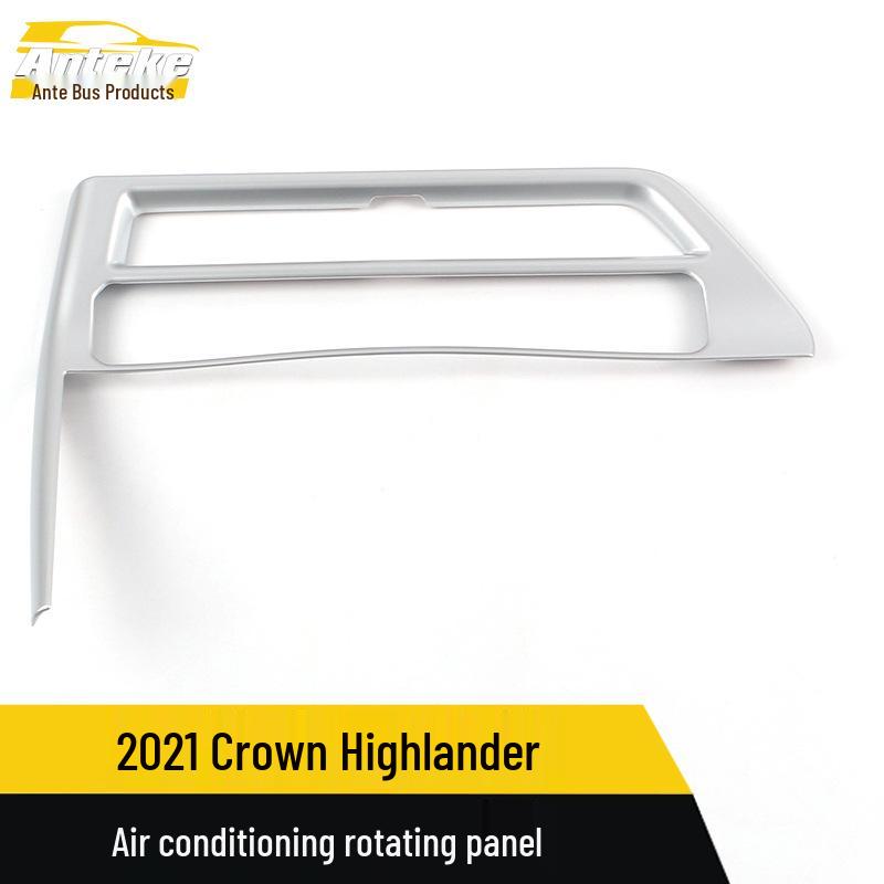 21 Crown Highlander AC Panel Glitter Button Sticker