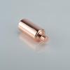 Gold Electroplated Black Hip Flask: 304 Stainless Steel, Cylindrical Baijiu Bottle, 1-2 Jin Maotai Style.