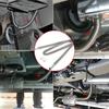 Efficient Car Heater Exhaust Pipe Stainless Steel Exhaust Duct Improve Engine Temperature for Easy Start & Reduced Wear