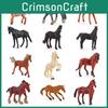 Arabian Horse Model Collection Pvc Static Figures For Home Decor And Gift Ideas