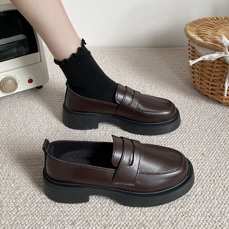 British style small leather shoes female student 2025 autumn new Japanese jk uniform shoes retro versatile Korean version loafers