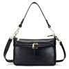 Small Bag Women's New Fashionable Leather Versatile Women's Bag, Women's Shoulder Practical Multi-layer Zipper Messenger Bag