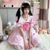 Japanese sweet cute pink and white maid costume cosplay two-dimensional soft sister maid uniform