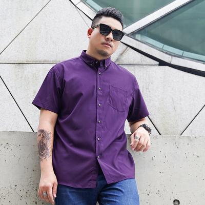 Men Short -Sleeved Shirt Business Short -Sleeved Shirt