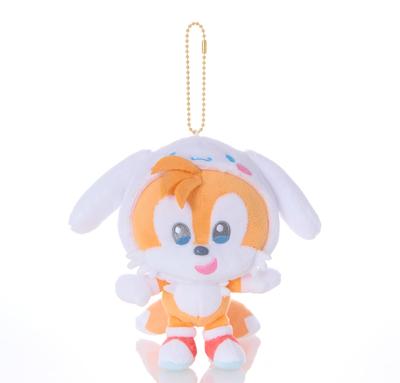 SEGA FAVE SONIC FRIENDS Sanrio Characters Mascot Tails X Cinnamoroll &