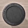 PU Leather Round Seat Cover Waterproof All Inclusive Rotating Chair Slipcover Dustproof Solid Color Bar Stool Chair Cover