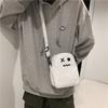 Carto Messenger Bag for Women Youth Sling Shoulder Crossbody Bags Cute Girls Canvas Bag Kawaii Harajuku Casual Female Handbags