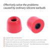 3 Pairs Comfortable Noise Isolating In-Ear Ear Tips Memory Foam Ear Pads Eartips