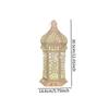 Metal Decorative Hanging Lantern Retro Night Light for Garden Porch Festival
