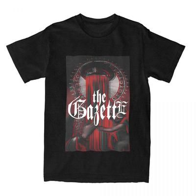 Kollektion The Gazette Band T-Shirt Merch Herren Damen Baumwolle Vintage T-Shirts Kurzarm Kleidung Alle Jahreszeiten
