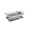 Commercial Grilled Fish Roasting Pan Set with Rack, 36x27cm