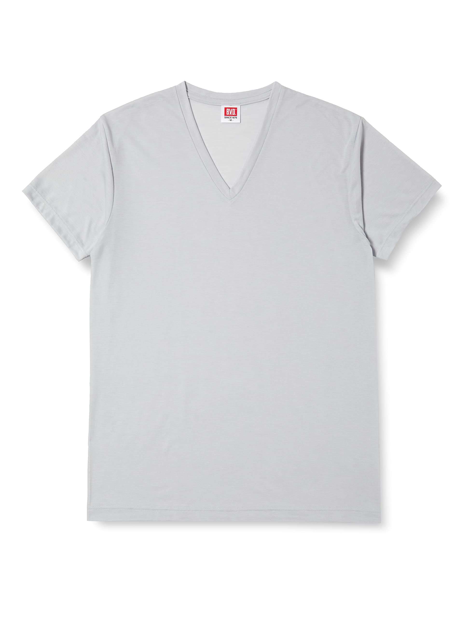 

ПРОХЛАДНОЕ СОСТОЯНИЕ ICE Прохладный на ощупь L [B.V.D.] DEO, на ощупь, Влаговпитывающий, Быстросохнущий, Антибактериальный, Дезодорирующий, Быстросохнущий в помещении, Футболка с V-образным вырезом,