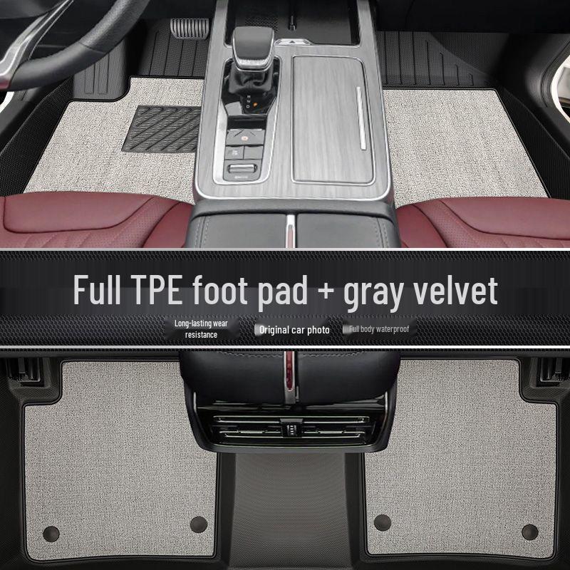 Red Flag HS5 Full Coverage TPE Floor Mats with Trunk Mat