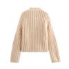Womens Oversized Knit Cardigan With Pockets Long Sleeve Round Neck Casual Streetwear Winter