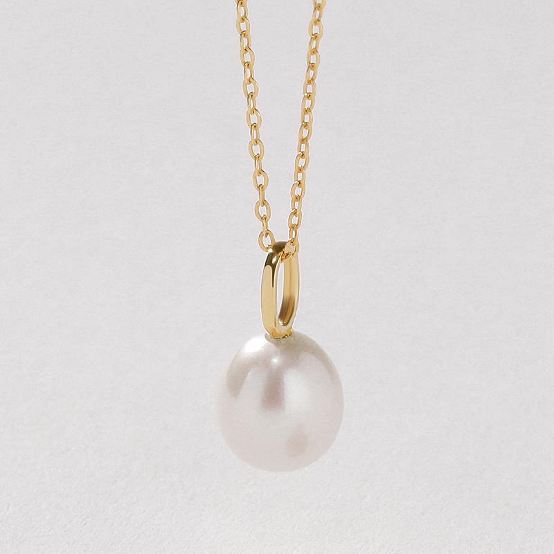 Mcel 14K Audrey Freshwater Pearl Pendant