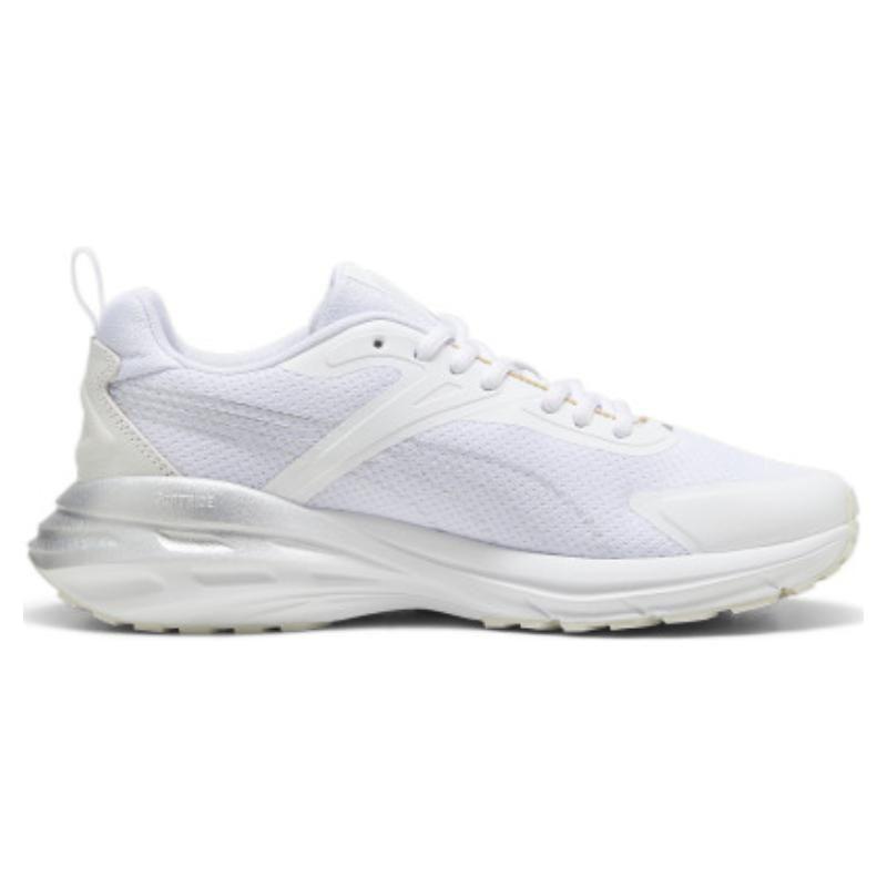 Puma Hypnotic Metallic Shine Cushioning Durable Low-Top Lifestyle Sneakers Unisex sneakers White 395247-01