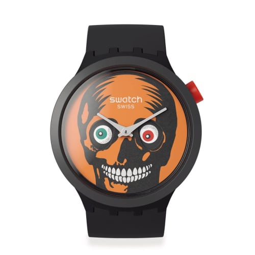 Swatch IT'S SPOOKY TIME BIG BOLD SB03B700 Black