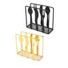 New Metal Tabletop Tissue Rack Decorative Durable Napkin Holder Minimalist Paper Dispenser for Kitchen Dining Table