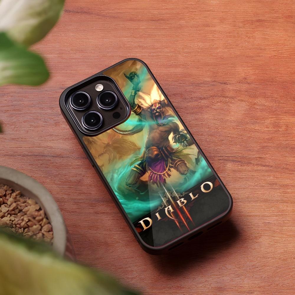 

Горячая игра Diablo Чехол для телефона для Iphone 16 15 14 13 Pro Max 12 11 Mini 7 8 Plus Se Xr X Xs Fundas Чехол PC+TPU iphone 13promax
