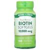 Nature's Truth Biotin 10000mcg Rapid Release Liquid Softgels, 100 Count