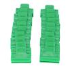 40PCS Fits 11mm Pipe Greenhouse Film Clip Plastic Greenhouse Snap Clip Plant Shed Support