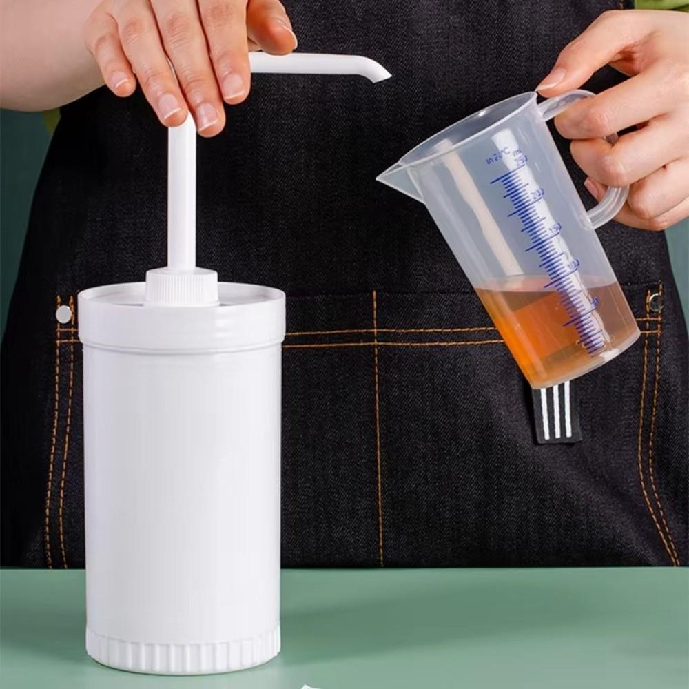 with Scale Coffee Syrup Drip Bottle 10/15/20/30CC Kitchen Honey Jar Container