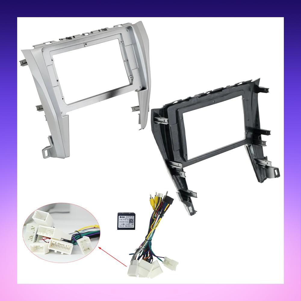 2 DIN Android Car Radio For Toyota Camry 7 V50 55 2015-2017 Multimedia Player Head Unit Stereo GPS Navigation WIFI 1+16GB