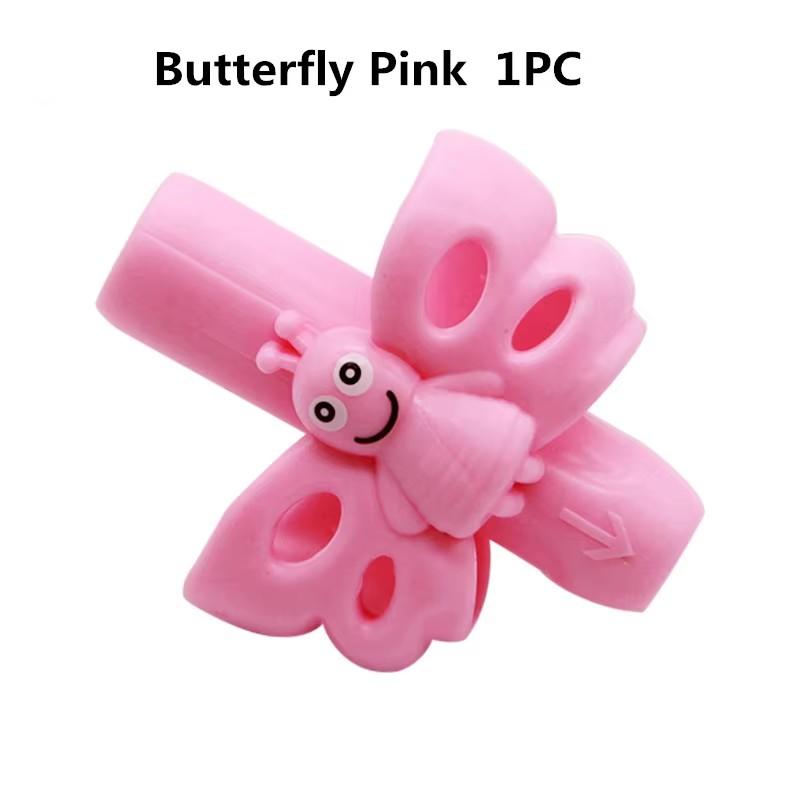 1/3 buc. Suport pentru creion pentru copii, pentru copii, pentru practica de învățare, stilou din silicon, dispozitiv de corectare a posturii pentru studenți.