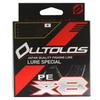 X-Braid Line Orthros WX8P1 60m No. 8 (120LB)