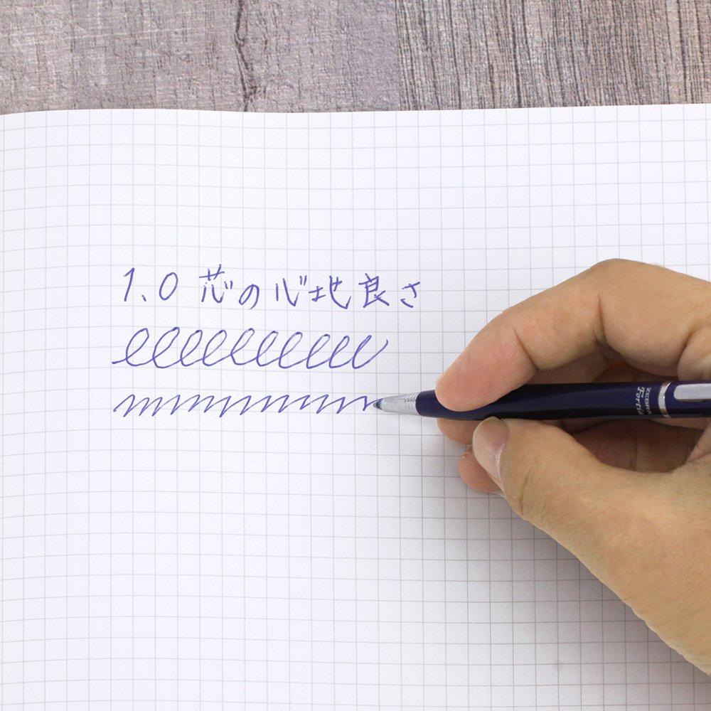 Zebra Sharbo Ballpoint Pen Oil-Based Refills, 4C-1.0 Lead, Blue, 10-Pack, B-R4C10-BL