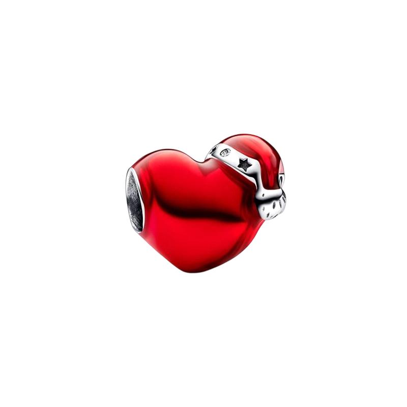 New Red Strawberry, Cherry, Maple Leaf, Apple, Safety Talisman Charms Beads DIY Women Jewelry Gift Beads Fit Bracelets