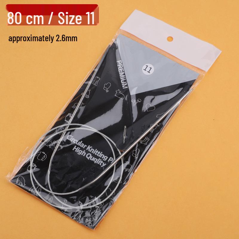 Handmade Circular Knitting Needles for DIY Sweaters and Scarves