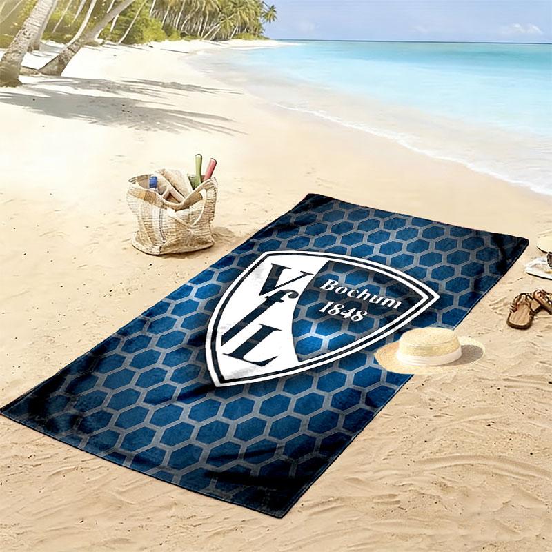VfLBochum Beach Towel, Large Soft Quick Dry Towel for Beach Camping Swimming