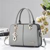 Women’s Spliced Color Block Minimalist Top Handle Bag, Fashion All-Match Shoulder Crossbody Purse