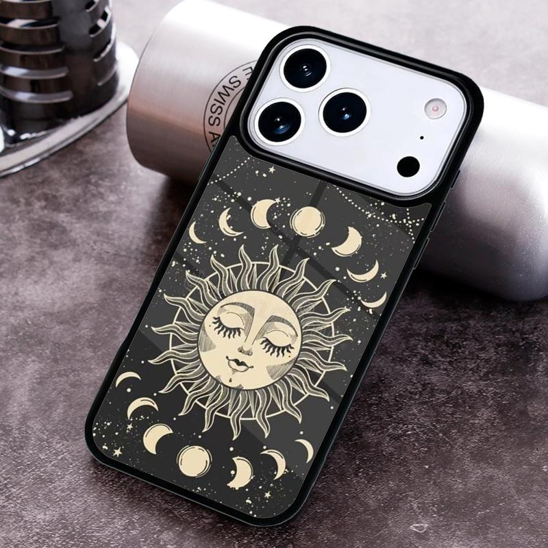 Witches Moon Tarot Phone Case For iPhone 17,16e,15,14,13,12,11,Mini,Pro,MAX Soft Silicone Cover