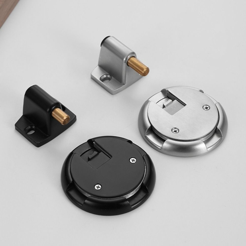 Zinc Alloy Door Holder Non-punch Door Stop New Door Suction  Door