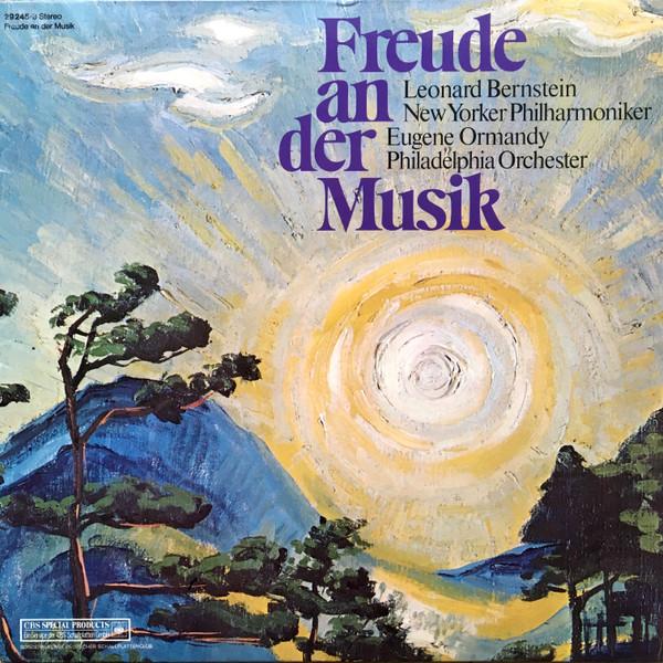 

LP Record LEONARD BERNSTEIN , NEW YORK PHILHA - Freude An Der Musik 292458 CBS Special Pro 1973 Germany Classical Used