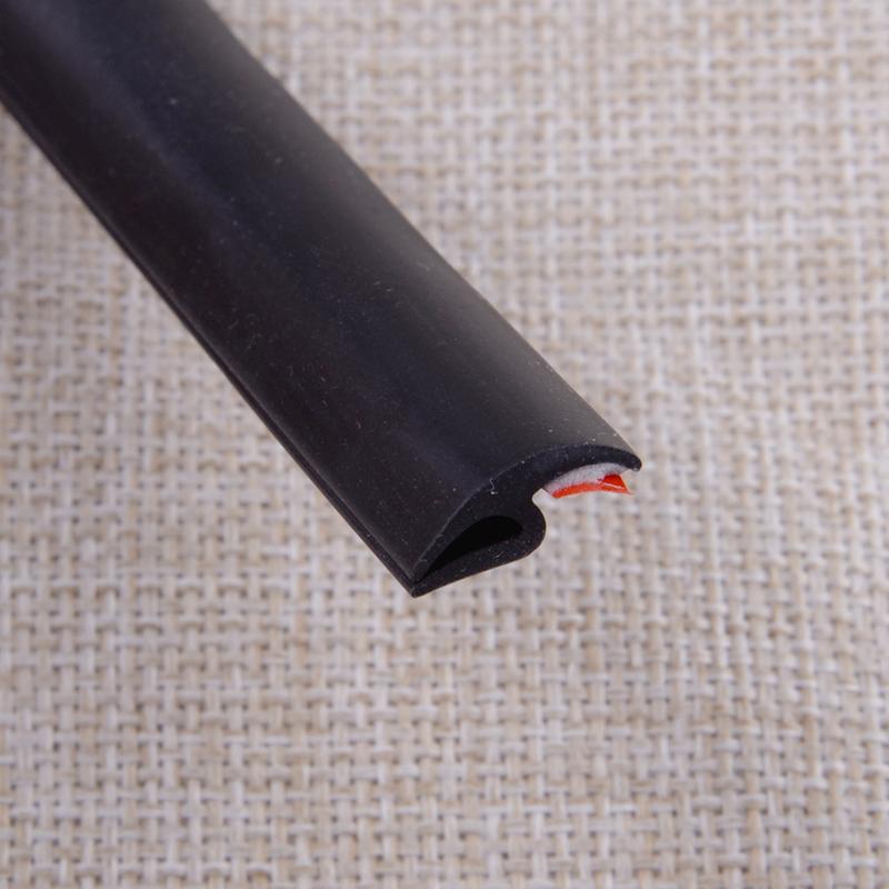 1M Универсальная автомобильная антивозрастная панель переднего ветрового стекла Запечатанная уплотнительная накладка Резиновая полоса Черная
