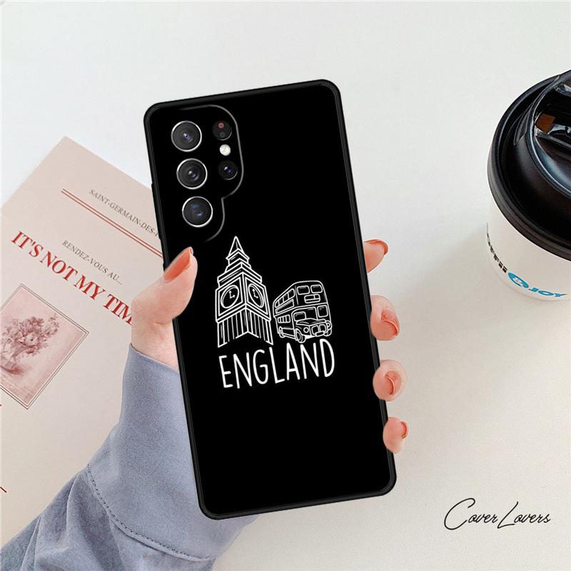 Big Ben Tower London phone case For Samsung Galaxy S24 S25 S23 S22 Ultra Note 10 20 Plus S20 S21 FE Cover