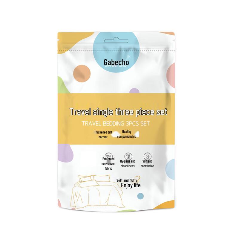 Portable Disposable Single Travel Bedding Set
