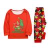 Pyjamas Mignons Ensemble Familial Imprimé, Vêtements d'Intérieur, Ensemble Familial Haut à Manches Longues et Pantalon