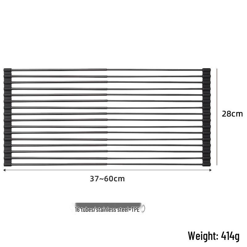 ZISIZ Retractable Sink Dish Drying Rack