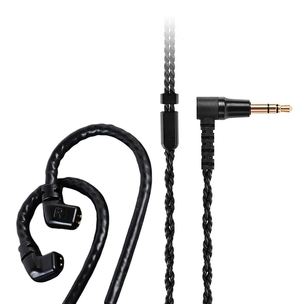 Earphone Cable 3.5mm Plug 8 Cores 5N OCC Copper 2pin/MMCX/QDC Earbuds Cable