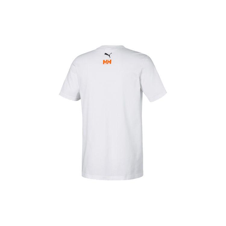 Puma Helly Hansen Co-Branded Short Sleeve T-Shirt Men Tops White 597085-02