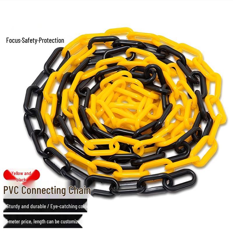 Audel Yellow & Black Plastic Warning Chain