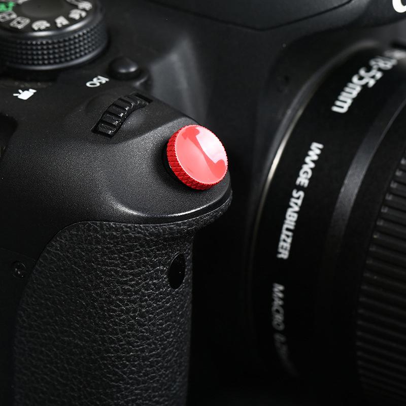 2Pcs Camera Shutter Button For 90D 850D Eosr5 R6 / D7200 Z5 Z6 Z7 / A7R2 A7M3 A7R4 A6100 Rx100M3 M4 M5 M6 Micro Single