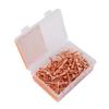 250Pcs Horseshoe Nails Copper Plated Rustproof Equestrian Riding Equipment Pet Supplies 45mm E3