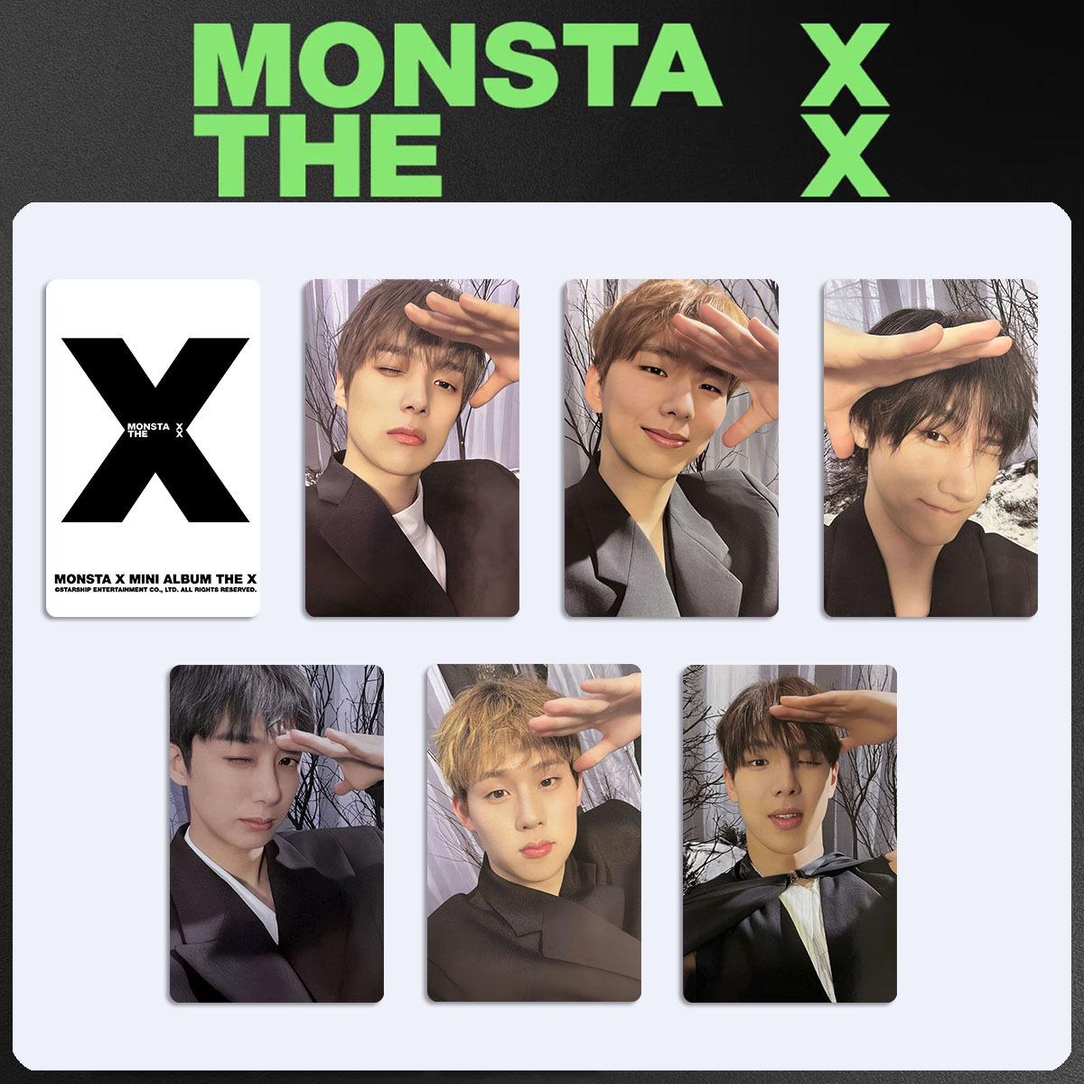 Monsta X THE X Special Edition Photocards - Mangcha MAKESTAR Special Album Cards
